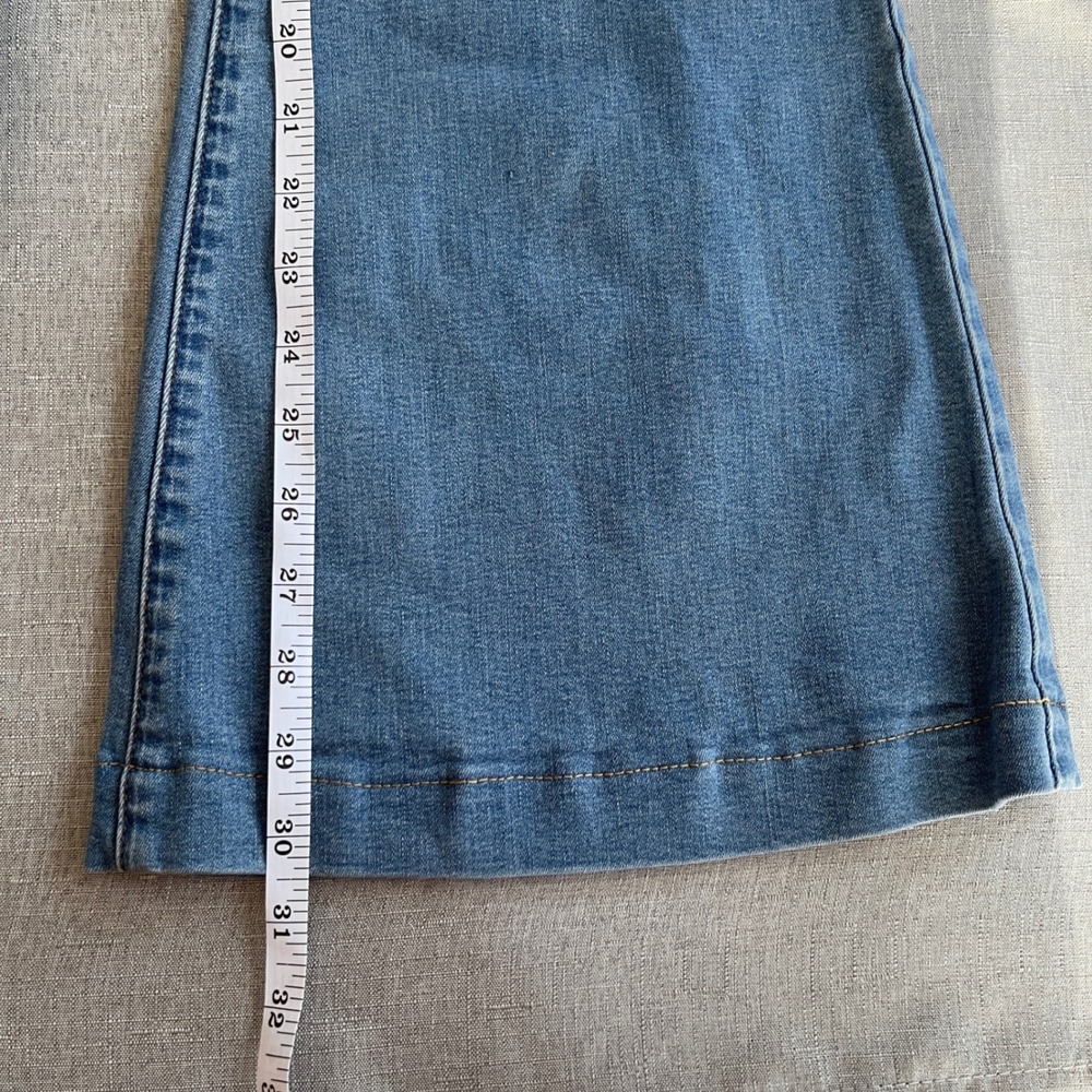 Free People We The Free Venice Beach Flare High Rise Crossover Jeans Womens 29 - Picture 10 of 16